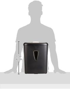 Amazon Basics 8-Sheet Cross Cut Paper Shredder – Home Office