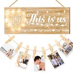 Anniversary Wedding Gifts for Couples, Couples Gifts Picture Frame, New Home Engagement Gifts, Birthday Gifts for Couples Him Her Wife Women Photo Frames,House Warming Gifts for New Home Men