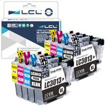 LCL Compatible for Brother LC3011 LC-3011 LC3013 LC-3013 LC3013BK LC3013C LC3013M LC3013Y (8-Pack,2Black 2Cyan 2Magenta 2Yellow) Ink Cartridge for Brother MFC-J491DW MFC-J497DW MFC-J895DW MFC-J690DW