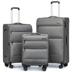 British Traveller 28" Large Suitcase Lightweight Durable Check in Hold Suitcase with TSA Lock and 4 Spinner Wheels