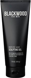 Blackwood For Men BioFuse Hair Sculpting Gel - Men's Vegan & Natural Hair Styling Product for All Hair Types - Long Lasting Hold - Sulfate Free, Paraben Free, & Cruelty Free (7.76 Oz)