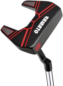 Yamato Golf Putter Blade & Mallet Head Design Right Handed Premium Forged Golf Putter for Men & Women (Mallet-Black)