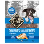 Nature's Recipe Chewy Bites Grain Free Chicken, Sweet Potato & Apple Recipe Dog Treats 454g