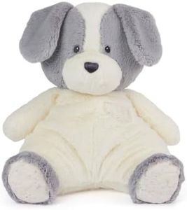 Gund Oh So Snuggly Grey & White Puppy Soft Toy, Large