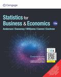 Statistics for Business & Economics with MindTap, 13E