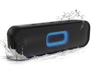 LFS IPX7 Waterproof Bluetooth Speaker 16W, Portable Wireless Bluetooth Speaker, Enhanced Bass, Wireless Stereo Pairing, Perfect Shower Speaker for Home, Travel, Outdoor