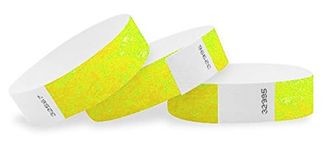 Paper Wristband Yellow Pack of 50