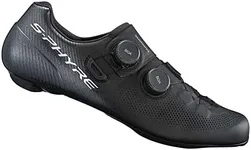 Shimano SH-RC903 S-PHYRE Cycling Shoes, Black, 44.0 (27.8 cm), Wide SPD-SL