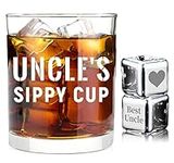 KBWUZ Uncle's Sippy Cup Engraved Wh