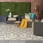 NOURISON Cozumel/Outdoor Rug Cream Grey 300x239cm