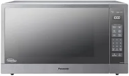 Panasonic Microwave Oven, Stainless Steel Countertop/Built-In Cyclonic Wave with Inverter Technology and Genius Sensor, 2.2 Cu. Ft, 1250W, NN-SN97JS (Silver)