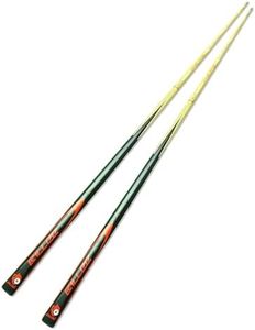 JBB Billiard cue Stick || Snooker Cue Stick and Pool Cue Stick (9mm Tip Size) - 2pcs (Flaming Black)