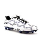 Nivia COPLAR Football Stud Shoe for Men/Sports and Soccer Shoe/Comfortable and Lightweight/Size-08 (White/Black)