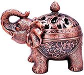 Hourwof Metal Elephant Incense Hold