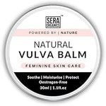 Natural Vaginal Moisturiser for Vaginal Dryness – Menopause Support, Vulva Cream Balm, Helps Relieve Irritation, Dryness, Itching, Chafing, Odour, Discomfort, Oestrogen Free (30ml) by Sera Organics