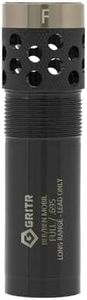 GRITR 12 GA Pattern Control Steel Tubes Compatible with Benelli/Beretta Mobil - 2.95" Ported Extended Constrictions - .695 Full, Long Range 40-50 yd