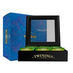 Twinings Chestlets Gift Box,6 Compartments,60 Tea Bags,Variety of Flavours,English Breakfast Tea,Earl Grey Tea,Darjeeling Tea,Pure Green Tea,Green Tea Lemon & Honey and Green Tea Jasmine - 1300 Gm