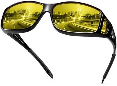 URUMQI Night Vision Driving Glasses, HD Yellow Lens