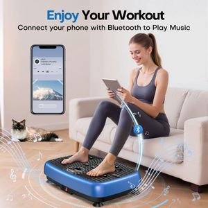 EvoSpark Dual Motor Vibration Plate – Full Body Fitness Machine