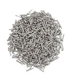 newlng Small Nail Round Head Tiny Nails String art Nails Hand-Made Hardware Accessories Fasteners Mini Nails 500PCS 1 X 10mm(DXL) Silver