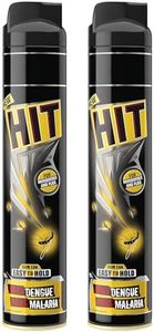 HIT Flying Insect Killer - Mosquito & Fly Killer Spray (400ml) | Instant Kill | Protection from Dengue & Malaria (Pack of 2)