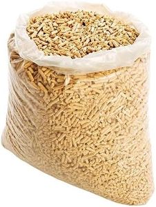 VIRSUS Pellet di Legno Duro di Puro faggio, 3cf da 15kg, Classe A1 Pellet 100% Naturale, Completamente Riciclato per stufe a Pellet
