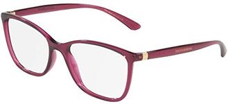 Dolce & Gabbana Eyeglasses DG 5026 1754 Transparent Dark Cherry, Transparent Dark Cherry, 54 mm