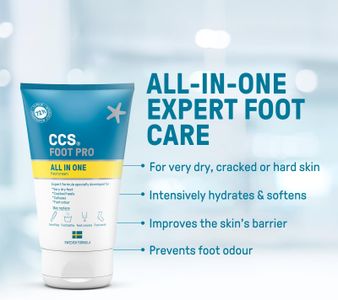 CCS All In One Foot Cream 100ml – Intensive Moisturising Care