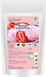 Neotea Strawberry Ice Cream Mix Powder Instant Ice Cream Mix 500 gm