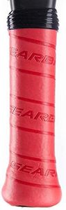 Gearbox Smooth Wrap Replacement Grip for Pickleball, Racquetball, Squash, Platform, Squash (Red)