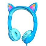 Olyre Cat Ear Kids Headphones Wired