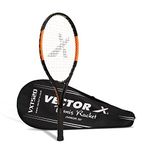 Vector X Adult Recreational Tennis Rackets,26 Inch Super Lightweight Tennis Racquets for Student,Training,Tennis and Beginners, Outdoor Games - Grip Size - 4 3/8