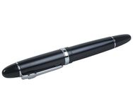 Advanced Fountain Pen Jinhao 159 Black Bright with Silver Medium Nib