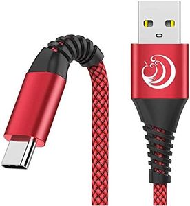 Type C Charging Cable Aioneus 3A Fast USB C Charger Cord【2Pack 6FT】Phone Charger for Samsung Galaxy S21 S20 FE S10 S8 A20 A10e A50 A70, LG Velvet K51 Stylo 6 ThinQ, Moto G8 Power