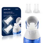 GLACIER FRESH Bite Valve Replacement for Brita Water Bottle，Silicone Water Bottle Mouthpiece for Brita Stainless Steel Water Bottle 32oz, 20oz and Brita Plastic Water Bottle 36oz, 26oz，2 Pack