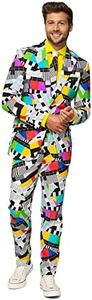 OppoSuits Crazy Prom Suits For Men – Testival – Comes with Jacket, Pants and Tie In Funny Designs Traje de Hombre, 48