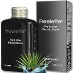 Pre Electric Shave After Shave Lotion Cream - Best For Close Shave Balm - Smooth and Irritation-Free Shave. Freelette 125ml