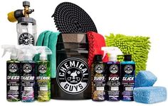 Chemical Guys HOL363 16-Piece Arsenal Builder Ceramic Car Wash & Protection Kit with Big Mouth Max Release Foam Cannon, Bucket and (6) 16 oz Car Care Cleaning Chemicals (Works w/Pressure Washers)