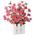 Hommyea Artificial Flower Plant,Pot