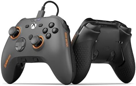 SCUF VALOR PRO Wired Performance Xbox Controller – Customizable Back Paddles, Instant Triggers, Hall Effect Thumbsticks, Audio Controls, Xbox Series X|S, Xbox One – Steel Gray