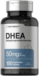 Horbäach DHEA 50mg 150 Tablets | Non-GMO, Gluten Free Supplement