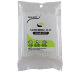 Surebonder DT-25 Made in the USA All Purpose Stik Mini Glue Sticks-All Temperature-Clear-5/16" D, 4" L Glue Stick-25 sticks per Bag