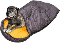 ALPHA PET ZONE Dog Sleeping Bag Camping - Sleeping Bag for Dogs Large - Waterproof, Thick & Warm, Cozy & Comfortable Pet Sleeping Bag - Dog Sleep Sack - Dog & Cat Approved