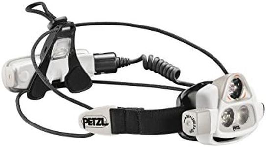 Petzl Nao Lampe Frontale Gris Clair/Noir