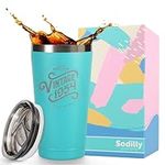 70th Birthday Gifts for Women - 1954, Coffee Tumbler 16 oz Mint - 70th Birthday Decorations for Women - Birthday Gifts for 70 Year Old Women Mom - Funny 70th Birthday Idea Presents for Women