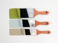 Chalk Paint Brush with Short-Handle and Synthetic Bristles (2" Size)