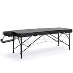 DR.LOMILOMI Lightweight Aluminum Portable Massage Table SPA Bed 301 - Nalani (Black)