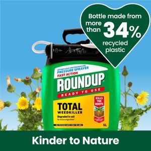 Roundup Fast Action Weedkiller 5L – Ready to Use Garden Herbicide