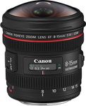 Canon EF 8-15mm f/4L Fisheye USM Lens