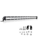 Willpower Single Row LED Light Bar 20 Inch 90W Super Slim Spot Flood Combo Beam Led Driving Light Offroad Work Lights Fog Lights for Truck Boat Tractor SUV ATV SUV 4WD Car